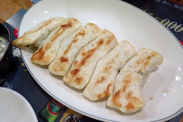チヂムマンドゥ/焼き包子（8,000ウォン）＠パミエステーションの天津包子