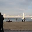 広安里ビーチの風景 釜山の海 インスタ 写真映え 釜山っ子のデートスポット 釜山で人気 海の景色釜山の絶景