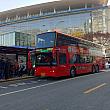 釜山駅前で工事が行われていますが、バスの乗り場に変更はありません～！