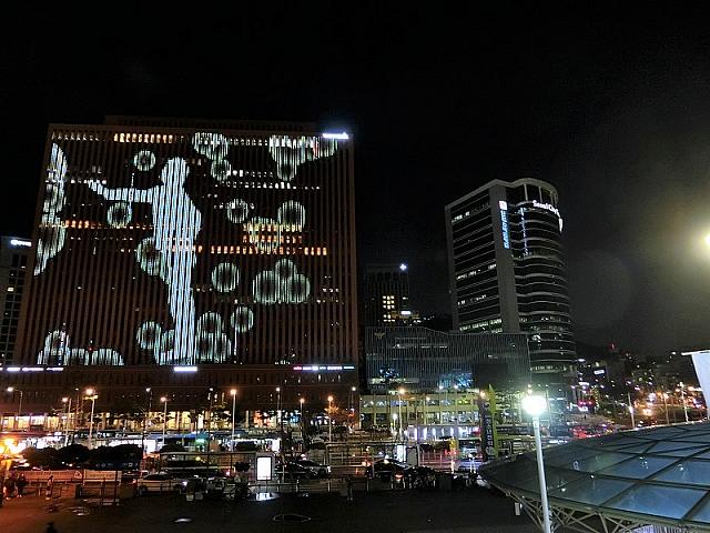 ソウル駅の前