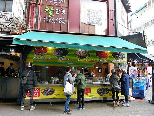 南大門市場で朝食【釜山オム】
