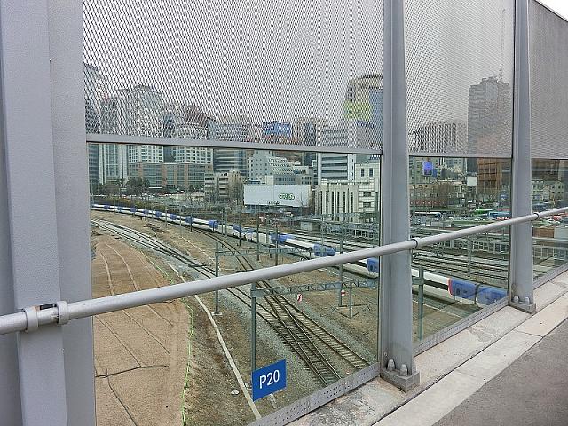 KTXが走っていた