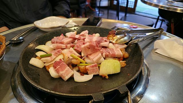サムギョプチュクミを注文～♪