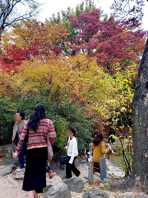 こちらも観光客がたくさん！