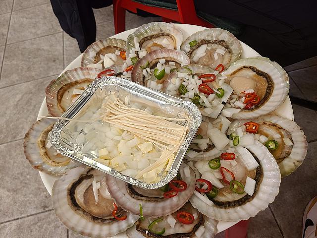 ホタテがいっぱい！