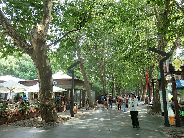 「静安公園」入り口