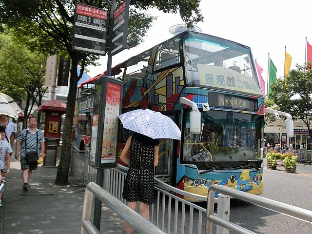 歩かずにぐるっと見てまわるならこのバス