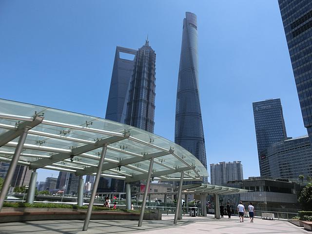 デッキの上から見た風景