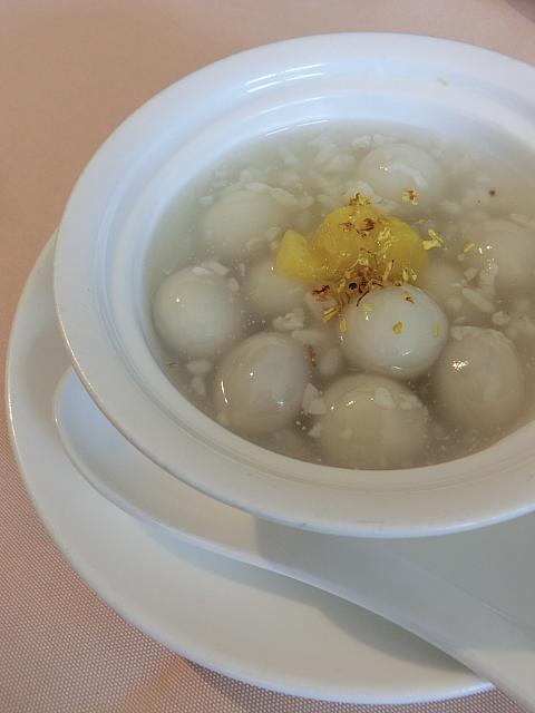 あったかデザートです