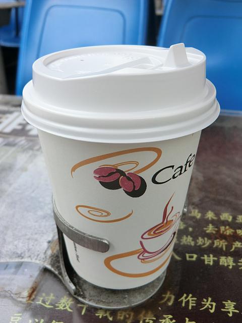 サービスのコーヒー