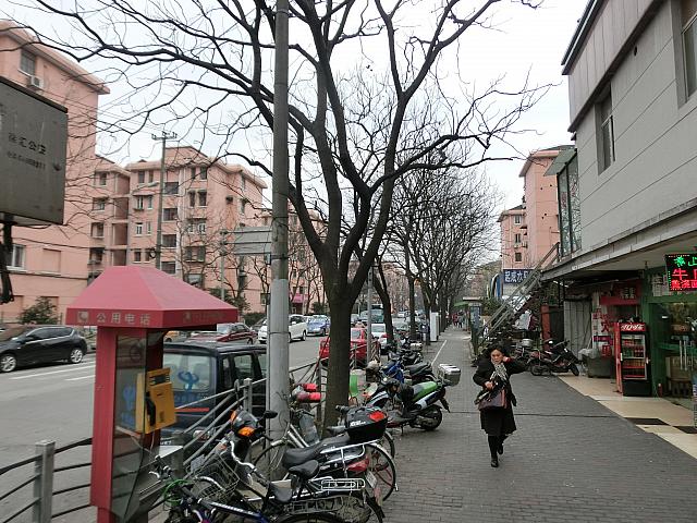 ④東泉路を下りた方向（南）に進むと、
