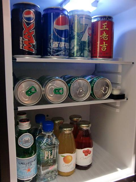 冷蔵庫の中身。