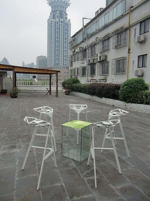 屋上の外席