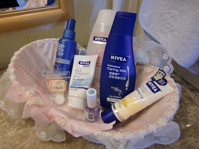 女性専用ルームだけのアメニティセット