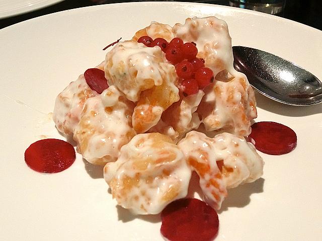 マヨネーズソースは甘すぎずさっぱり風味