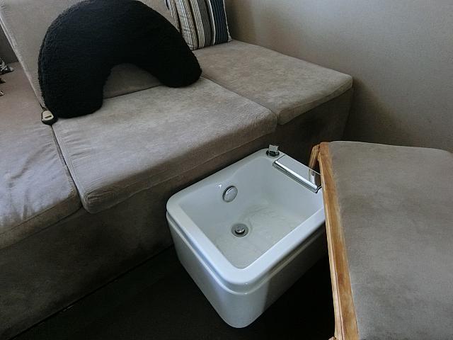 足湯用バスタブ