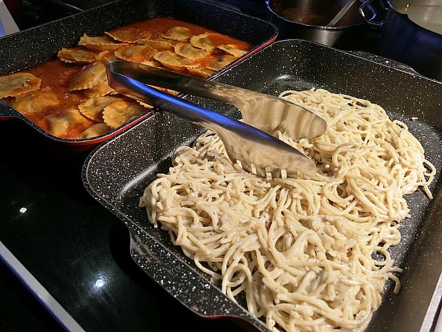 トリュフのクリームパスタ