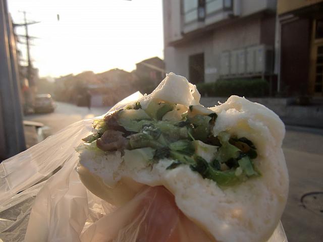 野菜饅頭。