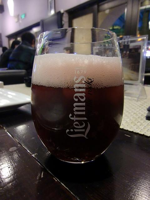 ベリー系フレーバービールも豊富。