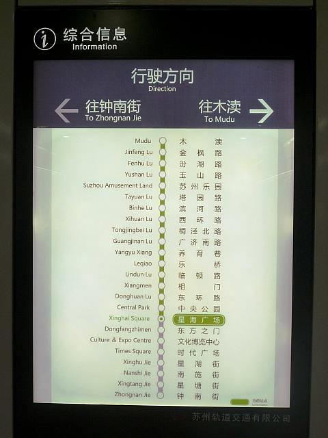 何駅目で降りるか一目瞭然