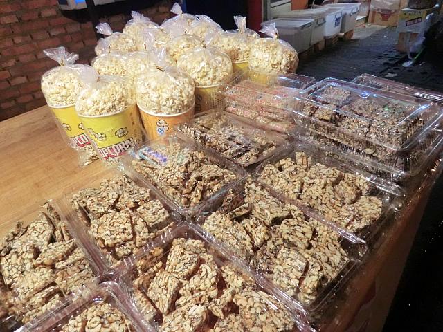 お菓子の屋台
