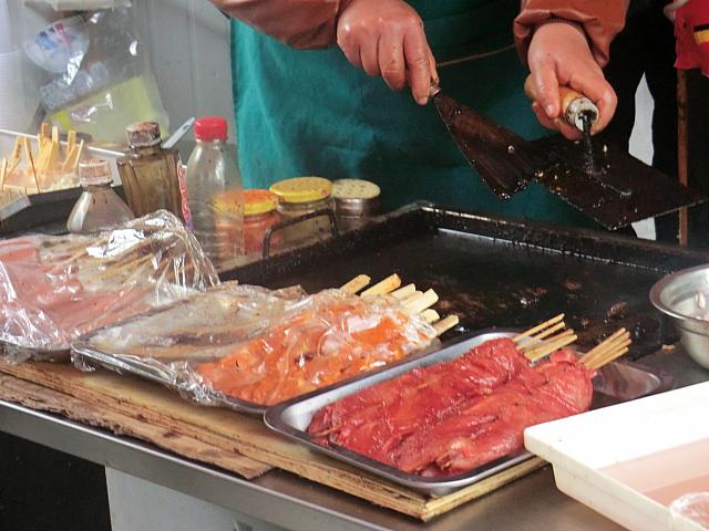 定番の串焼き