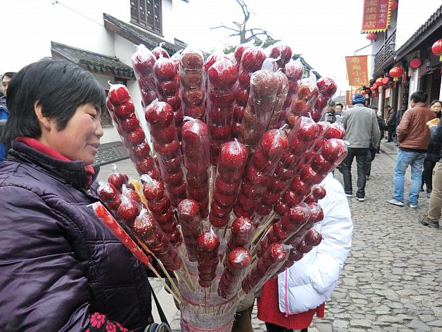 サンザシの飴がけ