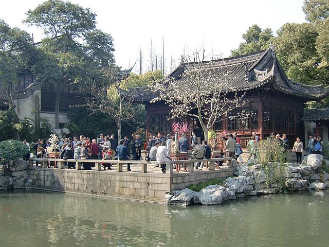 世界遺産の庭園がある蘇州