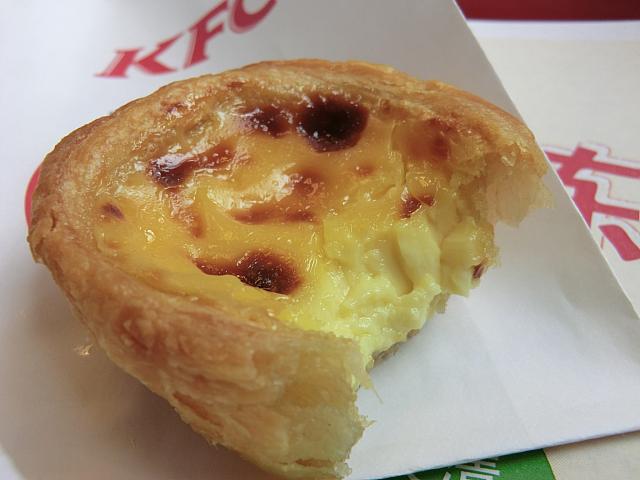 層の薄いパリパリの生地が美味