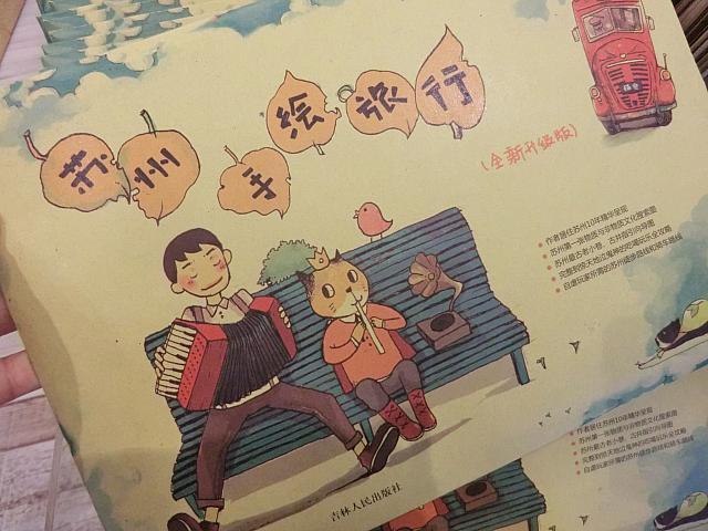 蘇州のイラストマップ