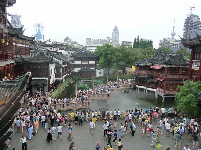 豫園商城はいつも賑わっていますが……