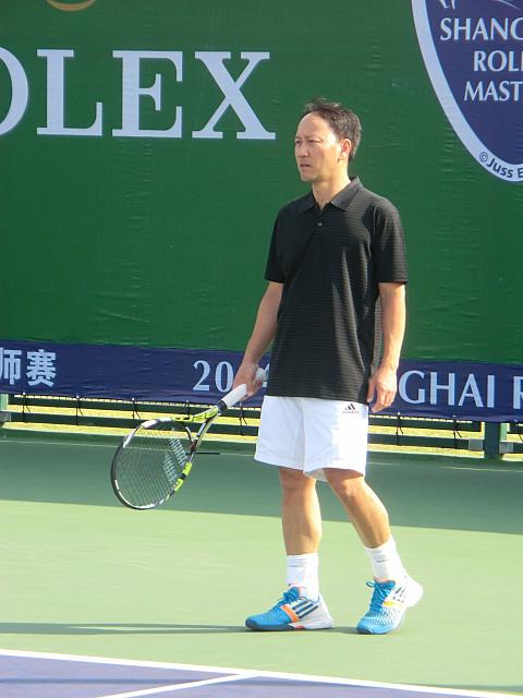 マイケル・チャンコーチにも注目が集まっていました。試合は12日まで開催されています（チケットはほぼすべて売り切れだそうです〜）