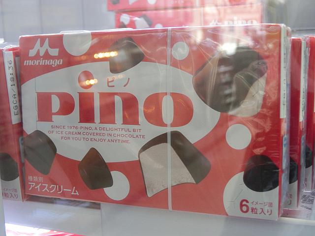 日本製アイスも人気