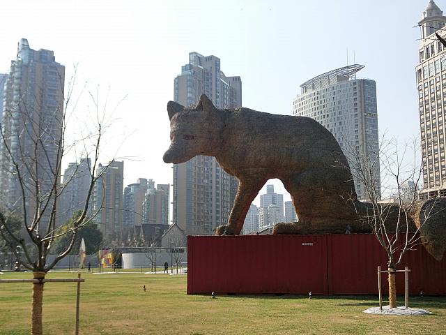 彫刻がテーマの公園「静安彫塑公園」