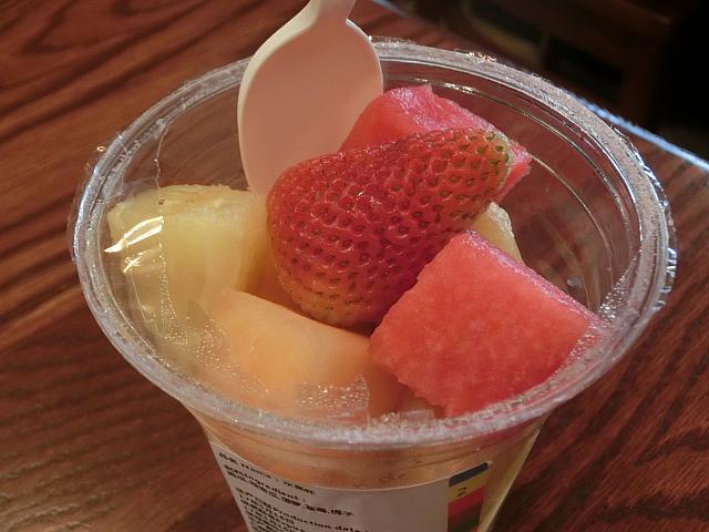 カットフルーツもお勧め