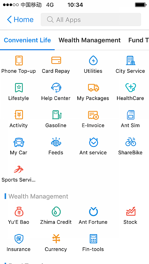 フードデリバリー、バイク便呼び出し、Airbnbなども入ってます