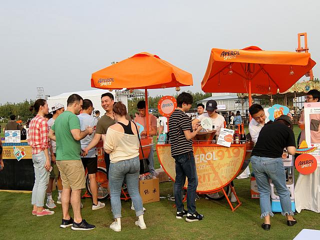 カクテル系屋台が大人気