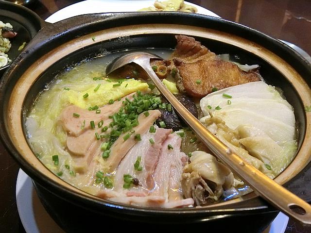 上海農村部の定番土鍋スープ
