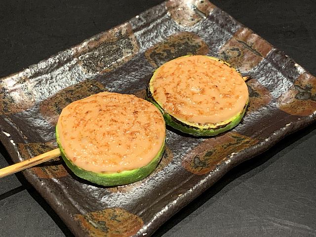 ズッキーニ明太子