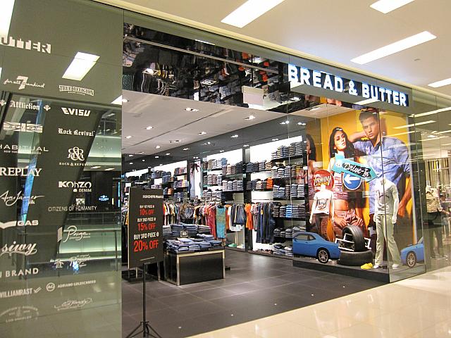 デニムを取り扱う「BREAD & BUTTER」