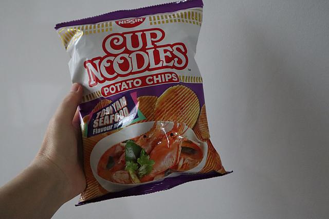 トムヤム味のチップス