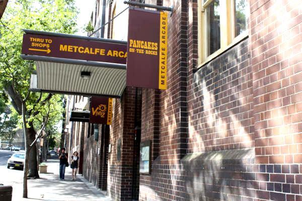＜Metcalfe Arcadeの中にあります。＞
