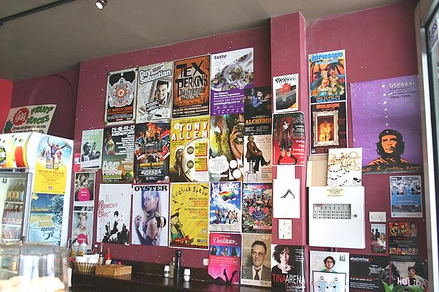 オシャレな若者の街らしく、イベント情報が盛りだくさん
