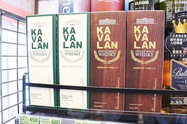 台湾産カバランウィスキー。
