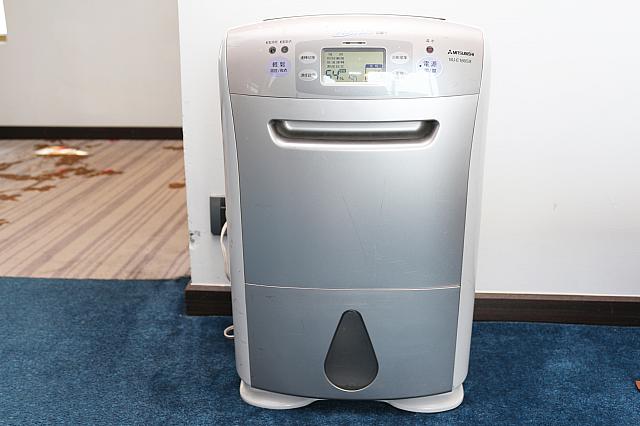 リクエストすれば空気清浄機も借りられます。
