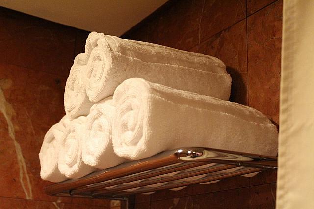 ダブルルームでこの量。タオルは多めに用意してくれているそうです