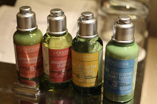 アメニティはロクシタン