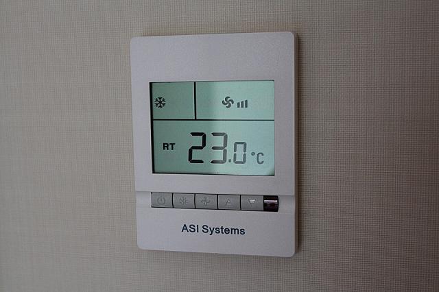 空調はお部屋内で調節可