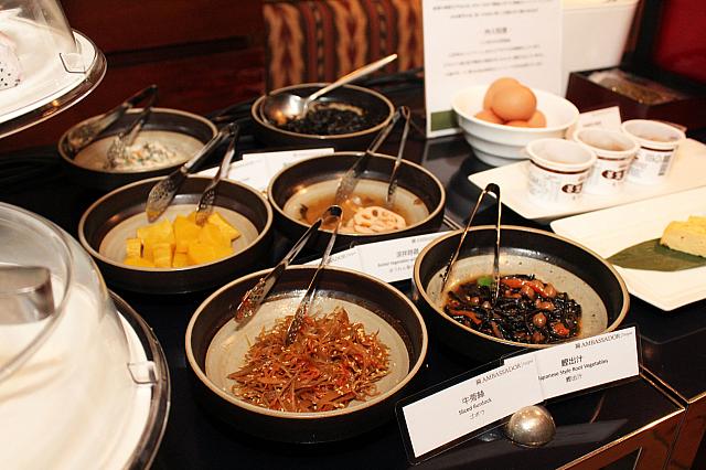 きんぴらごぼうやひじきなど…こういうちょっとしたものが嬉しいんですよね～