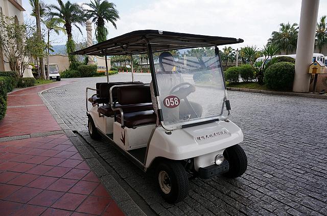 園内はこの専用車で！